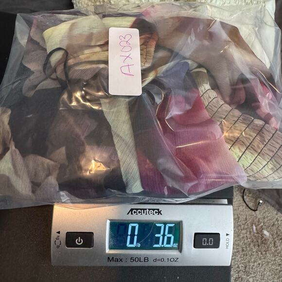 Express Conscious Edit One Shoulder Floral Chiffon Blouse Top XS - Picture 8 of 8